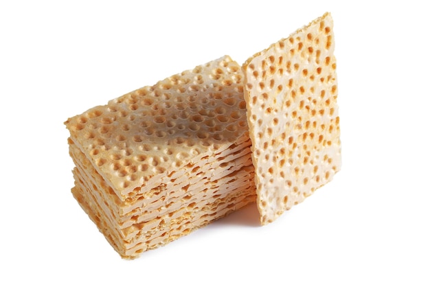 Stapel roggecrackers