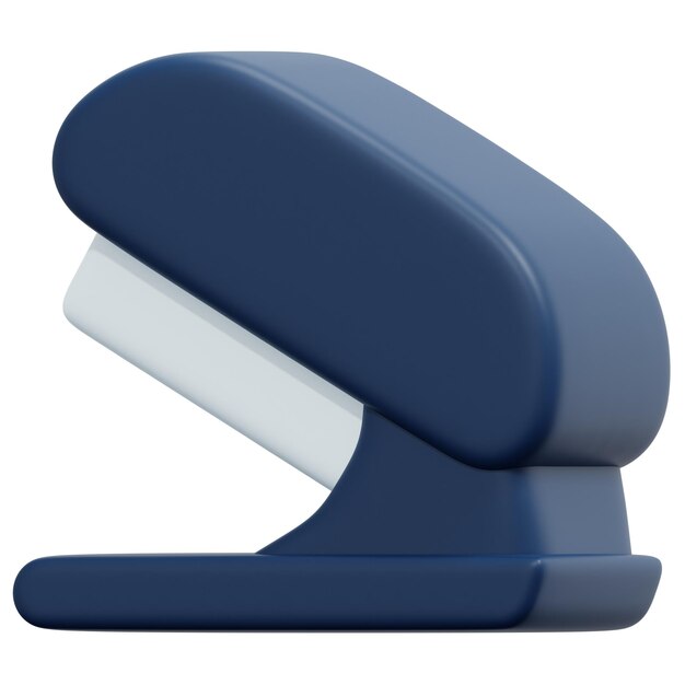 stapler 3d render icon illustration