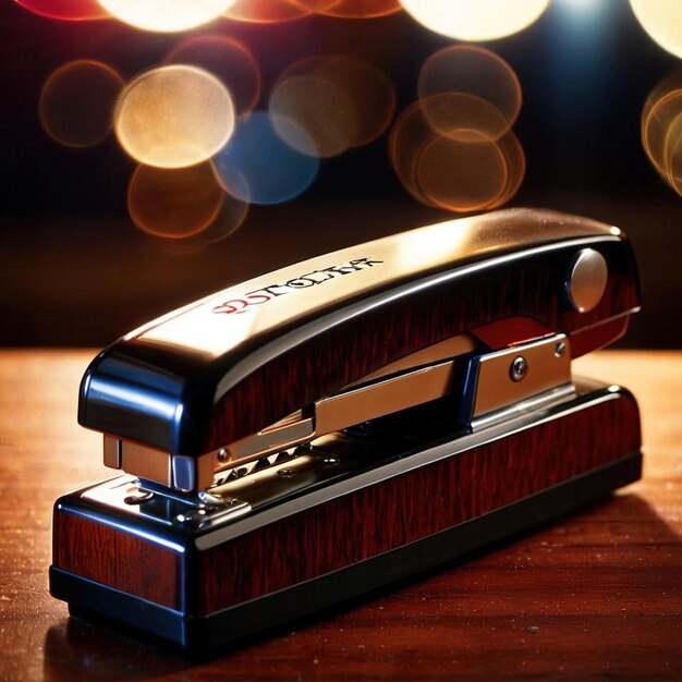 Photo stapler office equipment gadget for binding papers