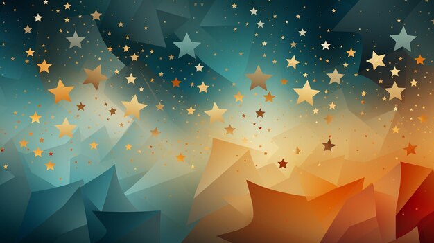 star background above the sky