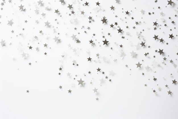 Photo star background and white space