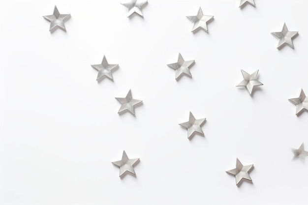 Photo star background and white space