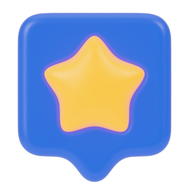 Star Bubble 3D Icon