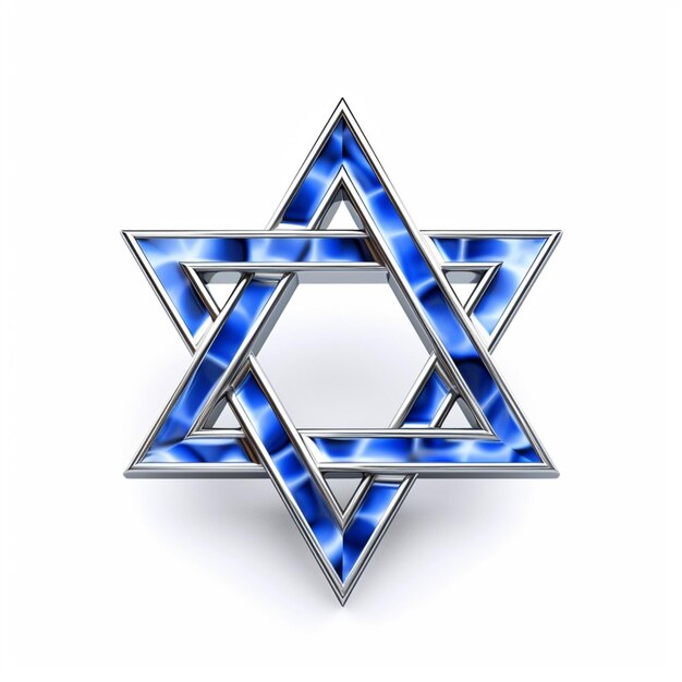 Star of david with white background high quality