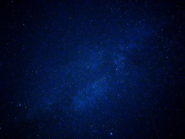 Photo star field against sky at night