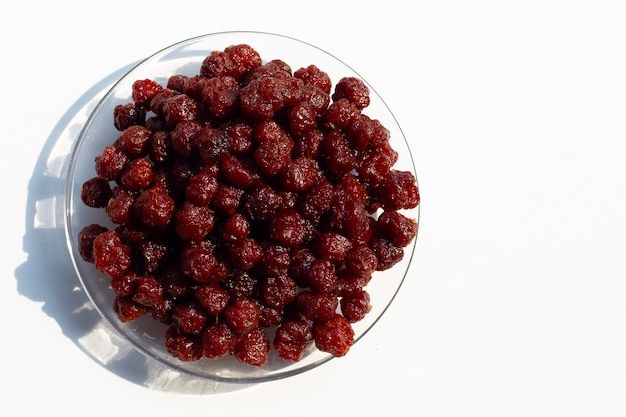 Star gooseberry in syrup in bowl