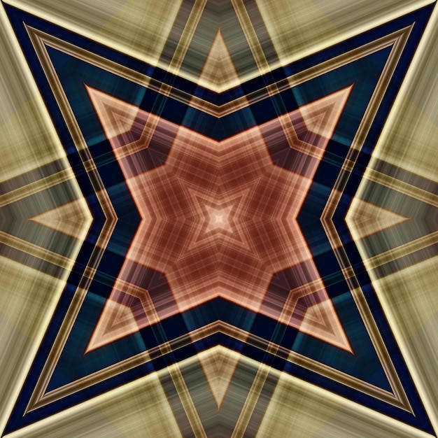 Star seamless pattern A pattern of lines and abstractions