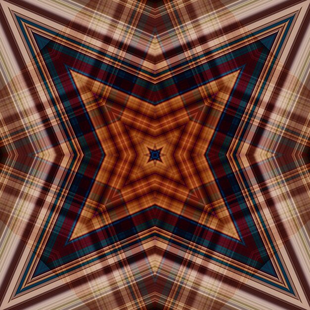 Star seamless pattern A pattern of lines and abstractions