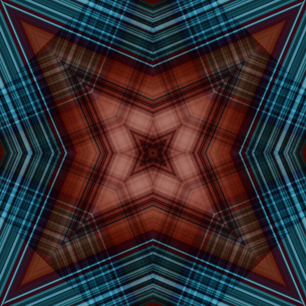Star seamless pattern A pattern of lines and abstractions