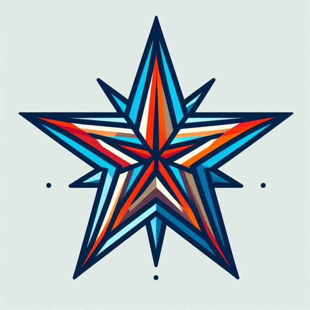 Photo star vector