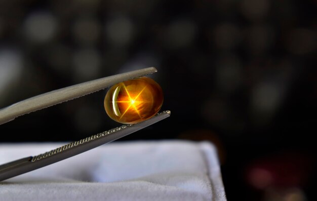 Star yellowgems voor sieraden