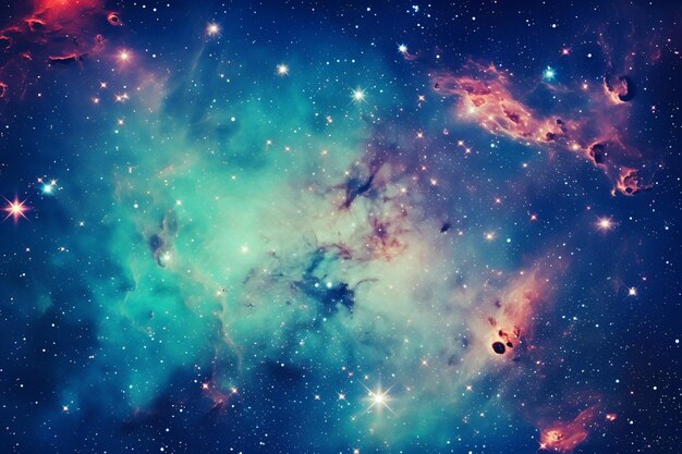 Stardust symphony galaxy background photo