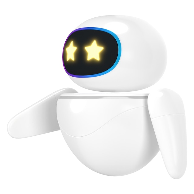 stareyes robot png innovative technology transparent background