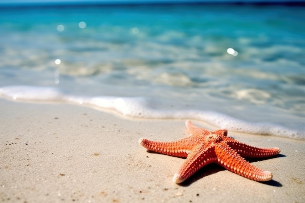 Starfish on the beach wallpapers