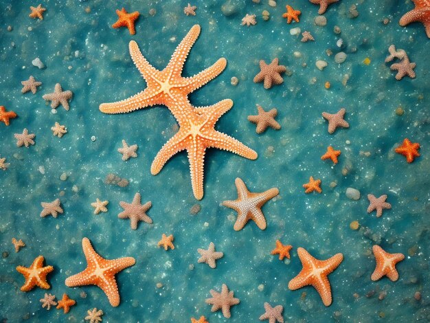 海の底で生み出された海星