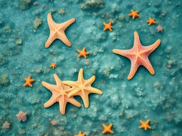 海の底で生み出された海星