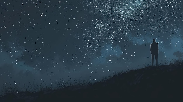 Stargazing on a Hilltop