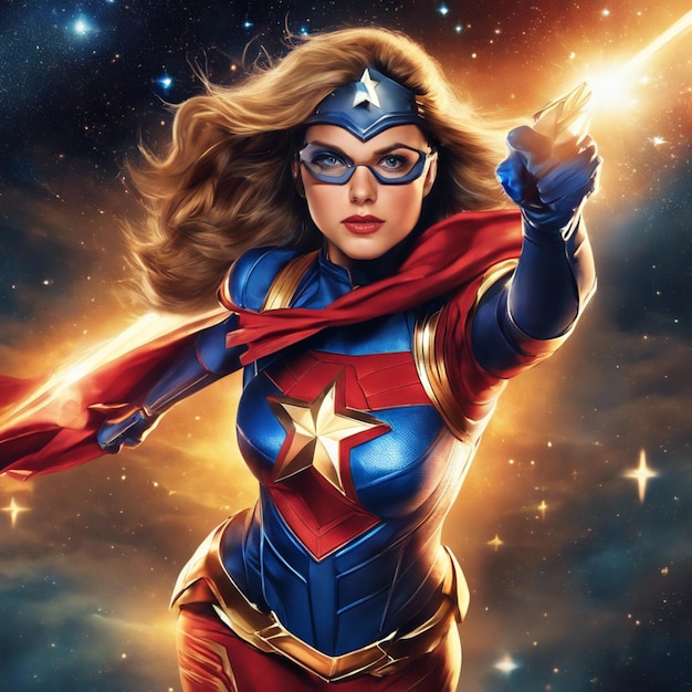 Foto stargirl dc guardiano cosmico e vendicatore galattico della giustizia