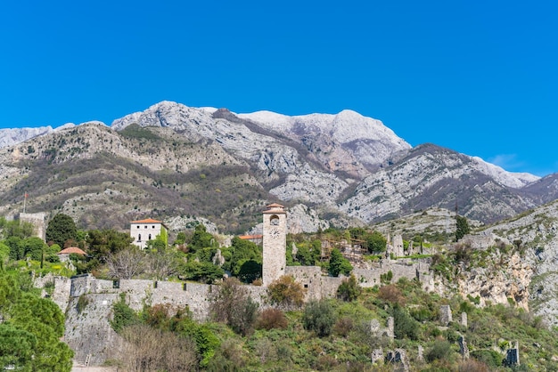 Stari bar ruins in montenegro