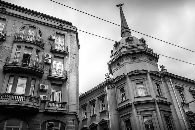 Stari dvor Old Palace a former royal residence Belgrade Serbia Toned photo