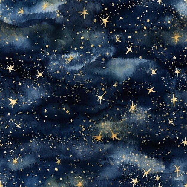 사진 하늘에 있는 별들 (starrdustes in the sky generative ai)