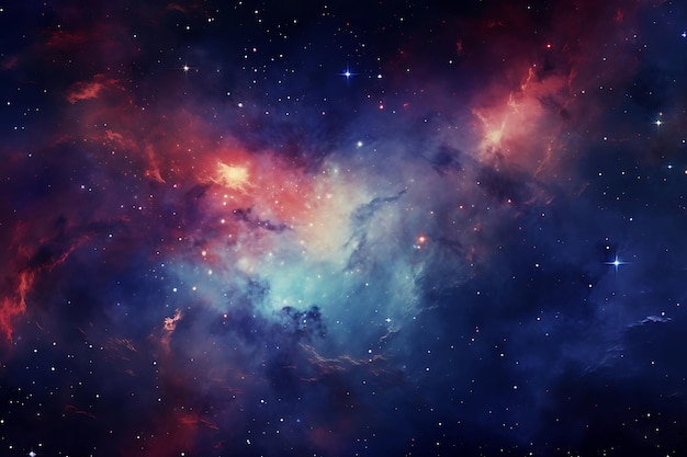 Starry Galaxy Background