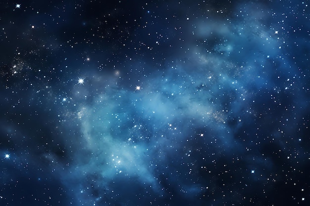 Starry Galaxy Background