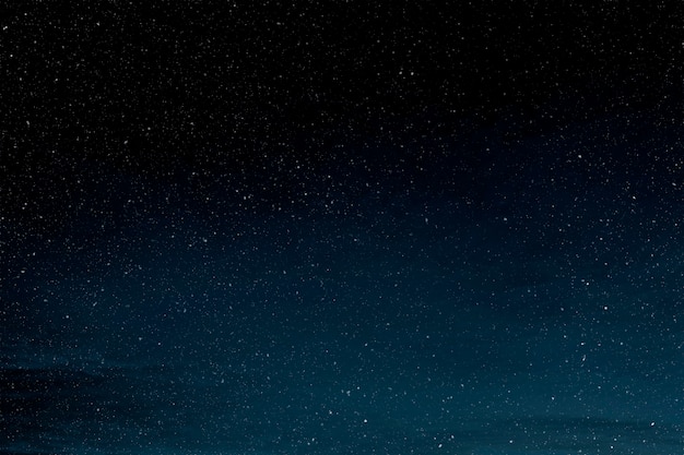 Starry night sky background illustration