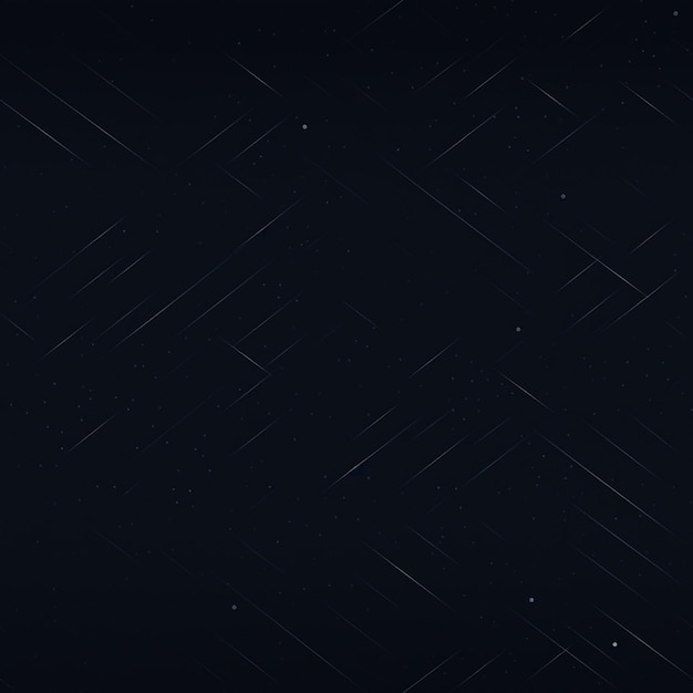 Photo starry night sky with a single plane flying in the distance generative ai