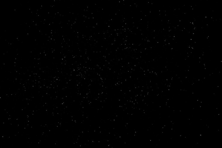 Photo starry night sky