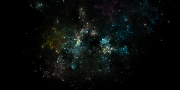 Starry outer space background texture