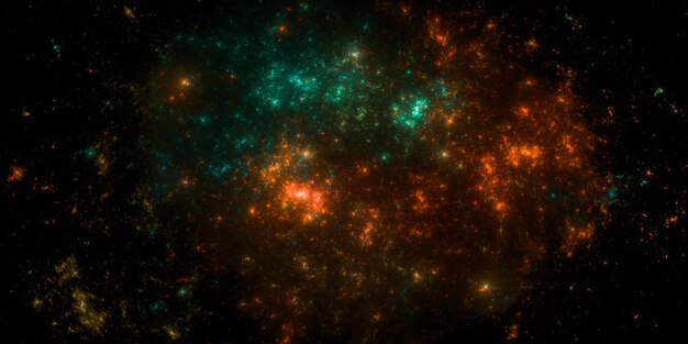 Starry outer space background texture