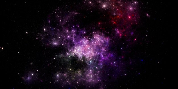 starry outer space background texture