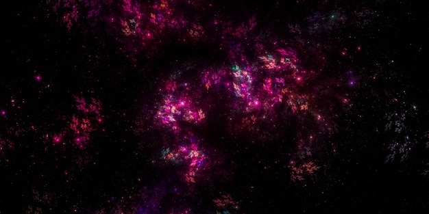 Starry outer space background texture