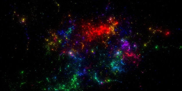 Starry outer space background texture