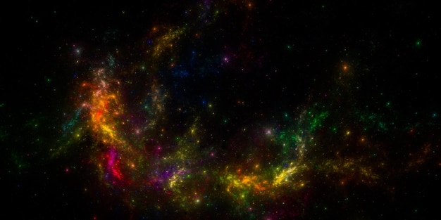 Starry outer space background texture