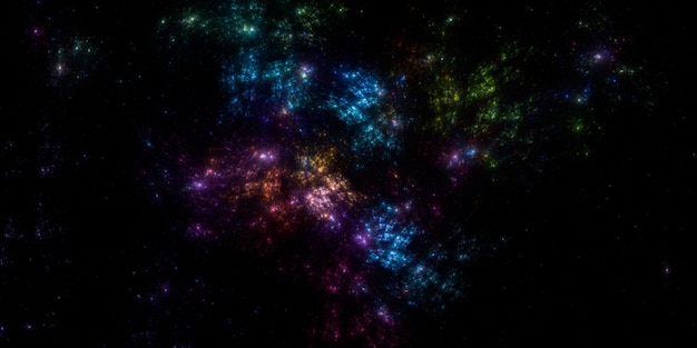 Starry outer space background texture