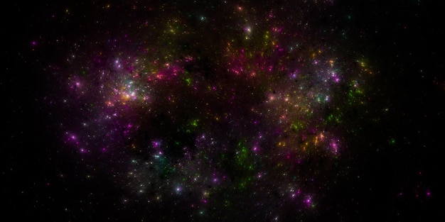 Starry outer space background texture