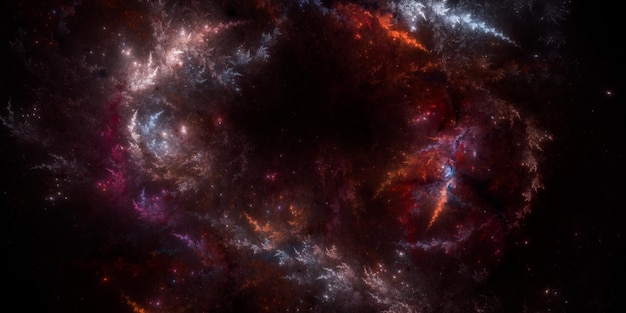 Starry outer space background texture