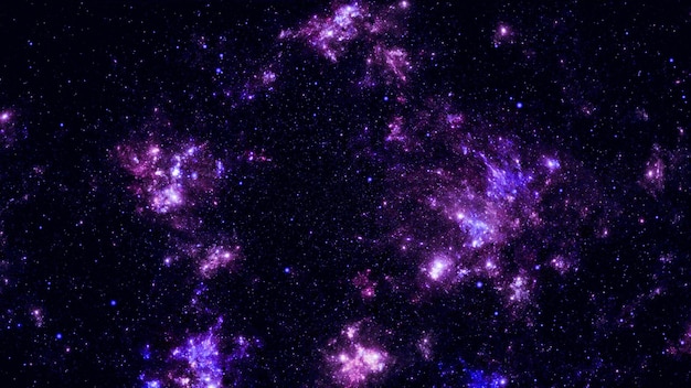 Struttura stellata del fondo dello spazio cosmico