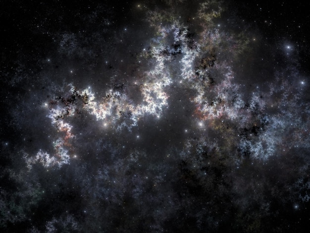 Starry outer space background texture