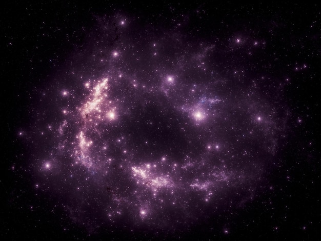 Starry outer space background texture