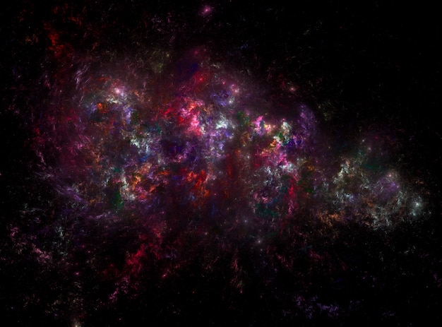 Starry outer space background texture