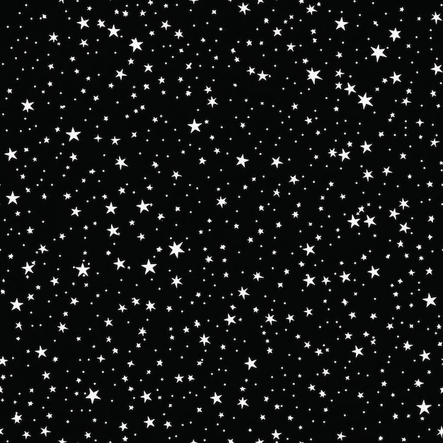 The starry sky is a starry night.