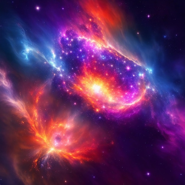 Фото Звезды и космическая пыль во вселенной космос
