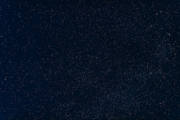 Stars on dark blue sky at night