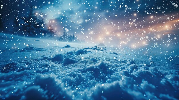 Фото Звезды падают как снег твердый цветный фон 4k ultra hd