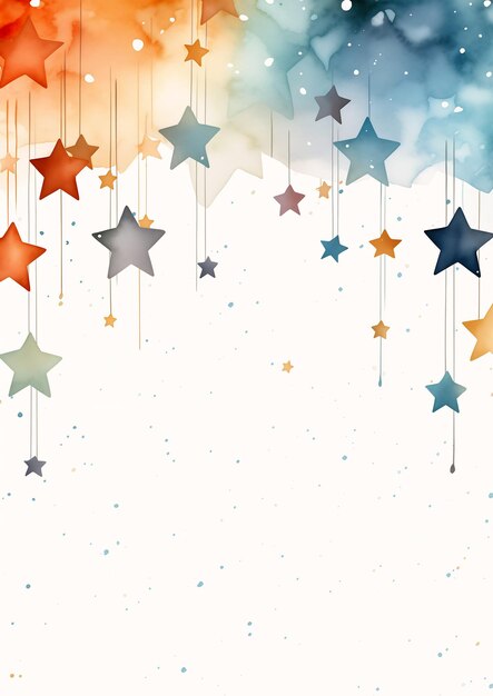 stars hanging ceiling room header lineless storybook magic wand list attribution cloth banners