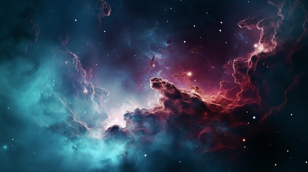 stars nebula in space illustration