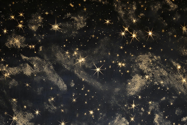 Stars in the night sky as a background